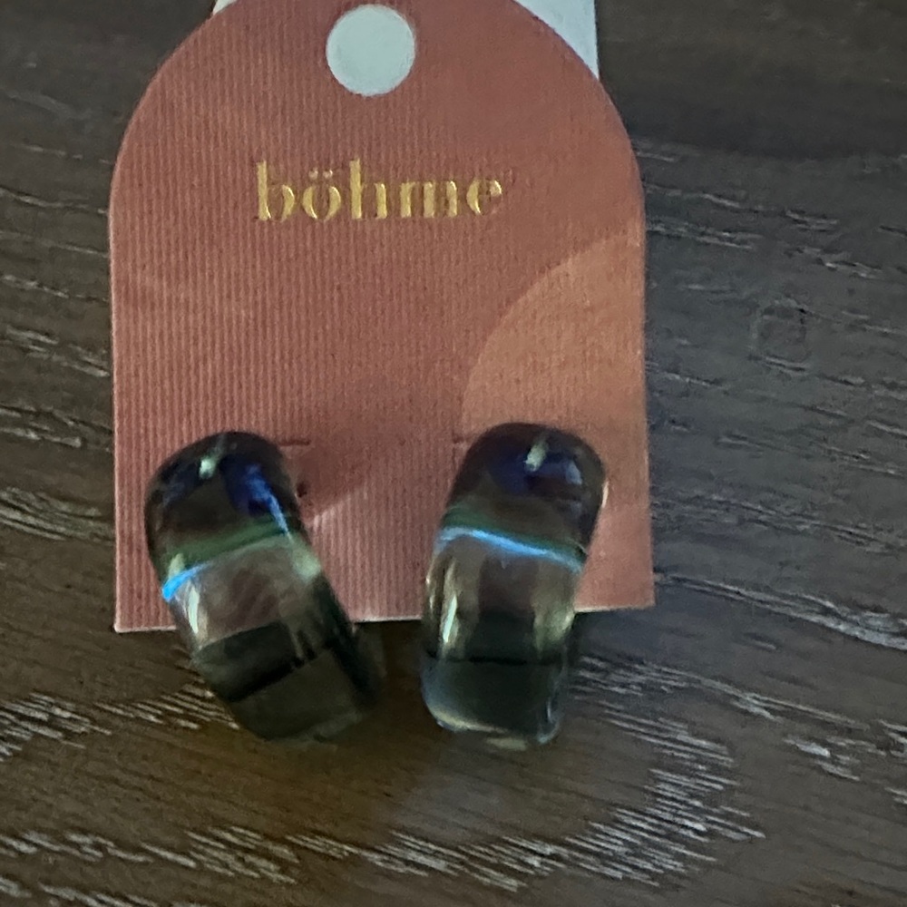 Bohme Multicolor Hoop Earrings
